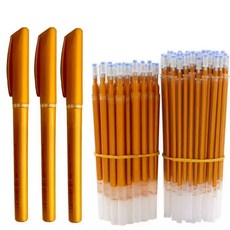 사경 펜 세트 필사 브러시 불경 쓰기 경전 글씨공부 사경펜, E. 일반펜 리필 5개  펜홀더 1개