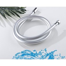 大王衛浴 不打結 銀鉻沐浴軟管, 一般流量-管徑14mm-有防纏繞不打結,4尺=120公分