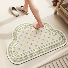 U자형 매트 바닥매트 화장실 건식화장실 40x60cm 로만 방수 변기 미끄럼방지 매너, G. 제작 관련 문의는 고객센터로 연락주세요