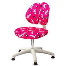 GXG 兒童成長椅 TW-3199 KD (五星腳-卡通藍/桃紅), 卡通桃紅(備註輪子), 1個