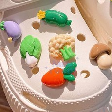 넛츠샵 신발파츠 야채파티 11종 신발장식