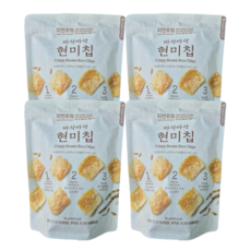 자연주의 바삭바삭 현미칩, 4개, 80g