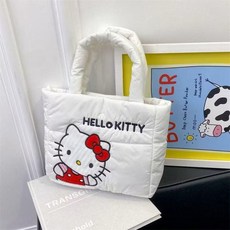 산리오 캐릭터 숄더백 핸드백 패션 여성용 소프트 토트백