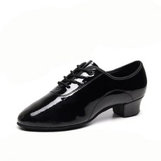 쌍천 남성 전문 라틴 모던 댄스화 블랙 슈즈Z26011909