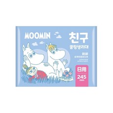 MOOMIN 沐語 親顧超薄抑菌衛生棉 夜用12片, 1個, 日用