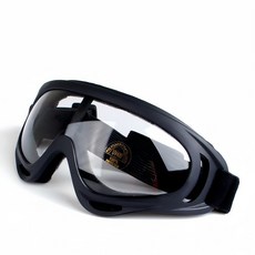 防風沙護目鏡 騎行風鏡 電動摩托車防塵 滑雪鏡 登山電焊防護眼鏡 男女通用, 【透明鏡片】  日夜可用防風沙飛石,騎行/登山/滑雪/護目鏡  【送鏡布】, 1個