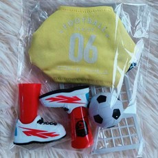 핑거 축구 세트 미니 핑거 스트레스 해소 보드 게임 미니 보드 게임, 황, 3PCS, 1개
