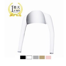 藍鯨高爾夫【MEGA COOUV】高爾夫 夏天涼感披肩袖套 #UV-F506, 1個, M,黑色