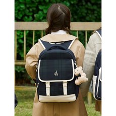 [국내백화점 매장정품] 빈폴 BEANPOLE 키즈 KIDS 체크 클래식 플랩 책가방 그린 (BI61D4U04M) BI61D4U04M 125781