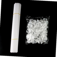 풍선스틱 풍선막대기 100개입 스틱 컵 손잡이 꽂이 세트, 본상품