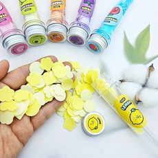1200 과일친구들 종이비누 1개 랜덤 - 휴대용 여행용 소풍 캠핑 나들이 유치원 답례품, 1