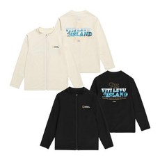 내셔널지오그래픽 키즈 K242URG630 그래픽 래쉬가드 풀집업-2 2종택 1 915019