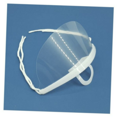 두루픽 투명 조리용 위생 마스크 급식 업소용 입가리개 배식용마스크, 609, 1개