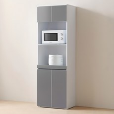 바로방가구 히트 1800 키큰 주방 밥솥 밥통 오븐 에어프라이어 전자렌지 수납장 렌지대 렌지장, 다크그레이, 5단