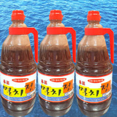 유포 멸치물젓 진젓국, 2kg, 3개