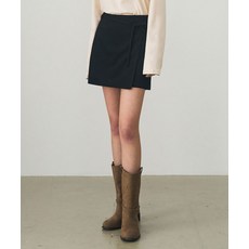 매장정품 드로우핏 DRAWFIT WOMEN 소프티 울 스트링 랩 스커트 팬츠 [BLACK] DFWMSK5102BK 759113
