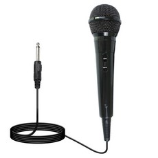 노래방 다이나믹 보컬 마이크 스피커 AMP 믹서 DVD 유선 2m 케이블 포함, 6.5mm, 02 6.5mm