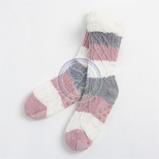 더가몽 줄무늬 수면양말 성탄선물