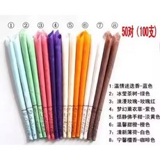 귀뜸봉 이어캔들 이어 100개입 캔들링 컵캔들 스틱 키트 바이오썬 독일 제로진, 플레어 이어 100수 색상메모란, 1개