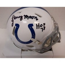 레니 무어 볼티모어 콜츠 사인 미니 헬멧 BAS 인증서