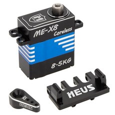 MEUS Racing SCX24 1/24 RC 크롤러 업그레이드 부품용 하이 토크 8.5KG SCX24 SCX24 서보 및 서보 혼 포함 (8.5KG)