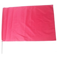 파티로 튼튼한 응원깃발 45cmx65cm 깃발춤 응원용 운동회 깃발, 핑크, 1개
