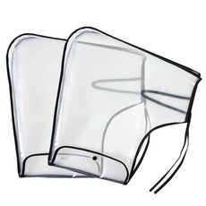 [여름용 쿨메쉬] 오토바이 토시 바이크 핸들커버 장갑 햇빛차단 자외선차단 통풍 쿨링 시원한 라이딩 운전자보호, 오토바이 토시 비닐커버 소