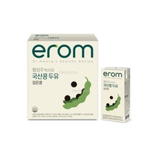 검은콩 두유 가족 아침식사 두유 직장인 수험생 190ml 16팩, 16개