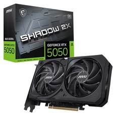 [MSI] 지포스 RTX 5050 쉐도우 2X OC D6 8GB