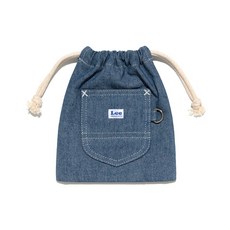 리 LEE 스트링 파우치 인디고 미듐 LE2501TC16IM