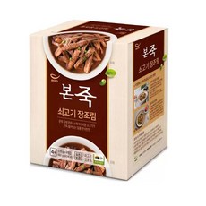 본죽 쇠고기장조림 밑반찬, 170g, 4개