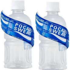 시원한 상쾌함 포카리스웨트 무라벨, 80개, 340ml