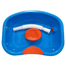 코즈케어 머리감기 샴푸대야 이동식 머리 세발기, 1개, 아쿠아블루