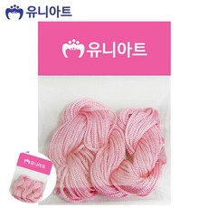 매듭 매듭실 1500 매듭실 분홍