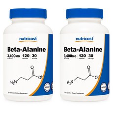 nutricost 蛋白質增肌保健膠囊 3400mg, 2個, 120 入