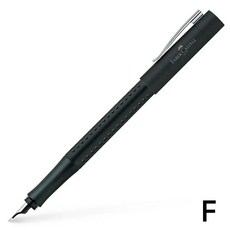 파버카스텔 만년필 그립2011 블랙 F 140908 각인선택, 각인추가 : +