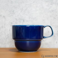 HASAMI 日本波佐見燒 疊疊咖啡杯 200ml 綠/黃/藍, 藍色, 1個