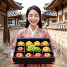 당도선별 명절 프리미엄 고급 과일 혼합 선물세트, 10세트