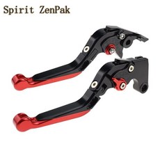 접이식 핸들 짧은 브레이크 레버 클러치, 8. C-Black Black Red, 1개