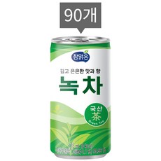 대일음료 업소용 참맑은 녹차 캔음료, 90개, 175ml