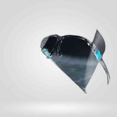 투명마스크 페이스쉴드 안경용 교체필름 안면보호마스크 눈보호안경 10P 안경형투명마스크