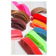 [39컬러] 단면 벨벳 테이프 리본 끈 악세사리 10 15 20 25mm 1마, 10mm(1마), 1개, 검정