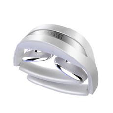 BASSLET 목걸이 넥 스패니스트 EMS 목 온열 넥 케어 접이식 컴팩트 경량 스트레치 릴렉스 따뜻한 넥 릴렉스