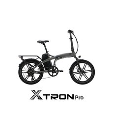 퀄리스포츠 엑스트론 프로 48V 500W 19.6Ah 출퇴근 전동 접이식 전기자전거, 그레이, 알루미늄