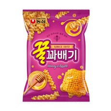 과자 농심 꿀꽈배기, 10개, 90g