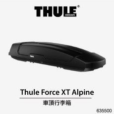 【MRK】【Thule 都樂】Force XT Alpine 420L 車頂行李箱 霧黑 雙開 車頂置物箱 旅行收納, 1個