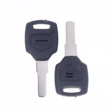 오토바이 탑박스 케이스 러기지 트렁크 수납함 공구함 키 원형 미가공 블랭크, 1. 2pcs