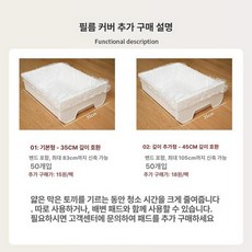 토끼 하우스 소동물용 은신처 투명 토끼집 토끼장 대체, 1개