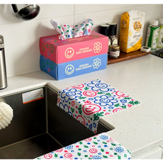 뽑아쓰는 스마일 행주, 1개, 20매