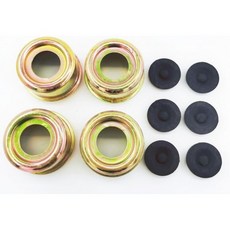 교체용 244인치 먼지 캡 그리스 커버 Dexter 238인치 EZ Lube 트레일러 캠퍼 4개 6개 고무 플러그, 교체용 244인치 먼지 캡 그리스 커버 Dexter 2